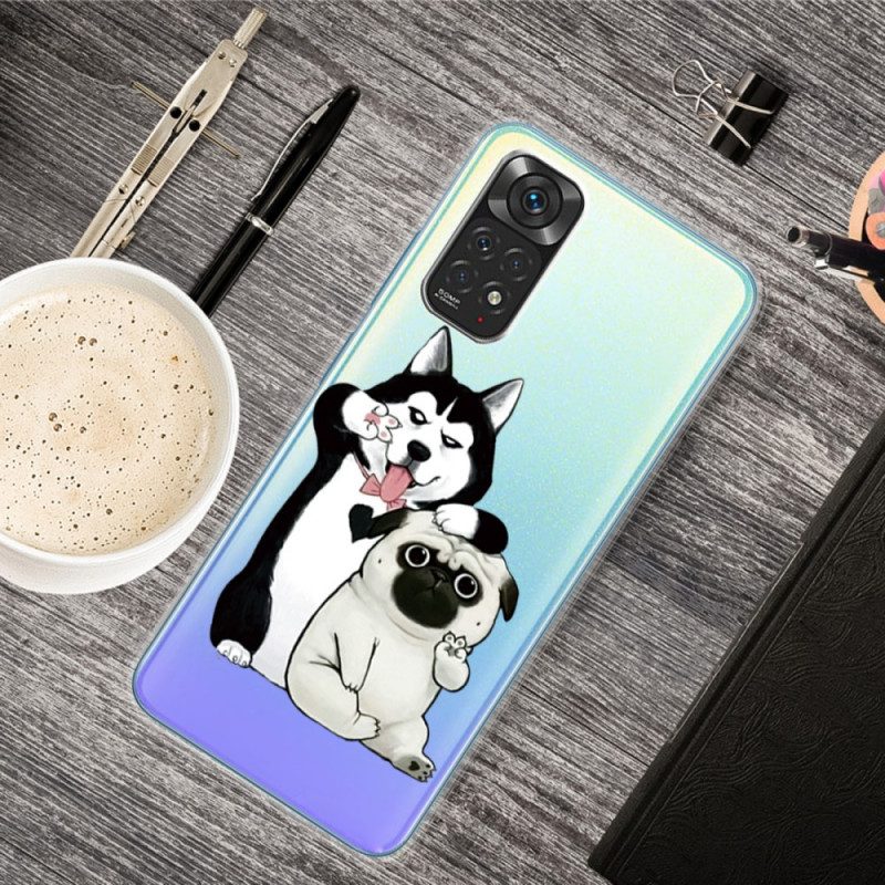 Hoesje voor Xiaomi Redmi Note 11 Pro / 11 Pro 5G Grappige Honden