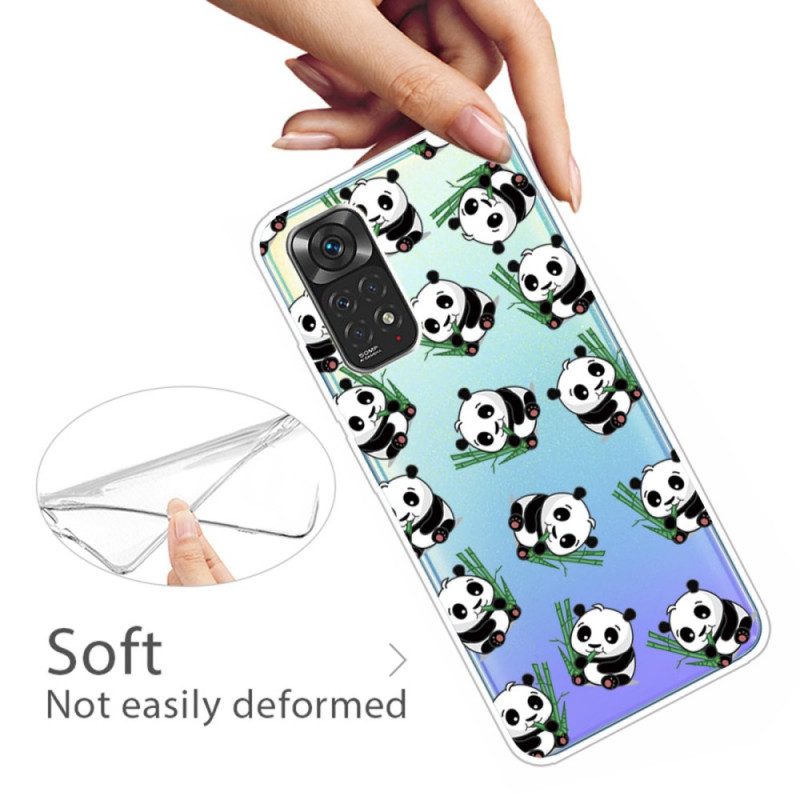 Hoesje voor Xiaomi Redmi Note 11 Pro / 11 Pro 5G Kleine Panda's