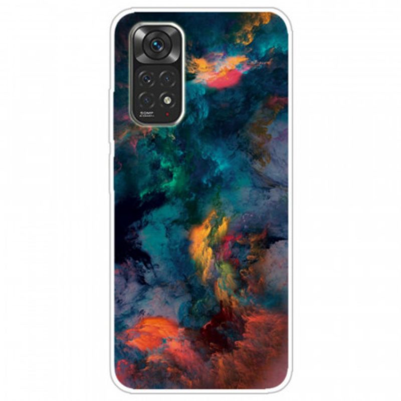 Hoesje voor Xiaomi Redmi Note 11 Pro / 11 Pro 5G Kleurrijke Wolken