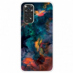 Hoesje voor Xiaomi Redmi Note 11 Pro / 11 Pro 5G Kleurrijke Wolken