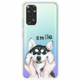 Hoesje voor Xiaomi Redmi Note 11 Pro / 11 Pro 5G Lach Hond