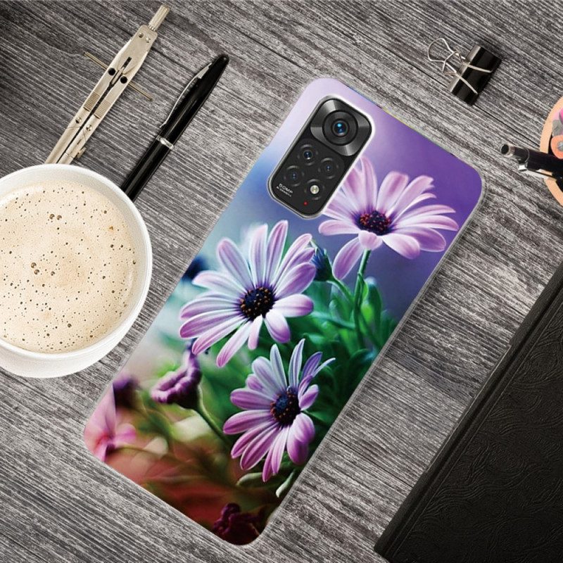 Hoesje voor Xiaomi Redmi Note 11 Pro / 11 Pro 5G Realistische Bloemen