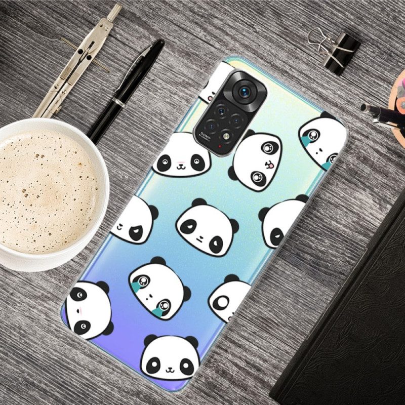 Hoesje voor Xiaomi Redmi Note 11 Pro / 11 Pro 5G Sentimentele Panda's