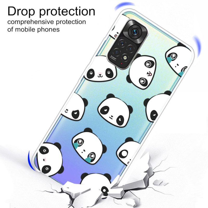 Hoesje voor Xiaomi Redmi Note 11 Pro / 11 Pro 5G Sentimentele Panda's