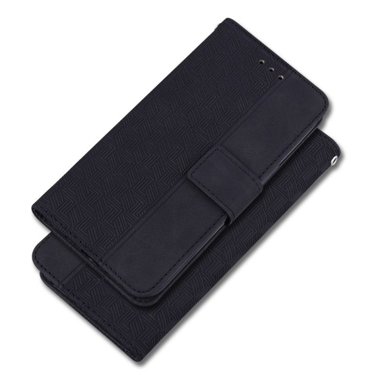 Leren Hoesje voor Xiaomi Redmi Note 11 Pro / 11 Pro 5G Met Ketting Patroon Met Bandjes