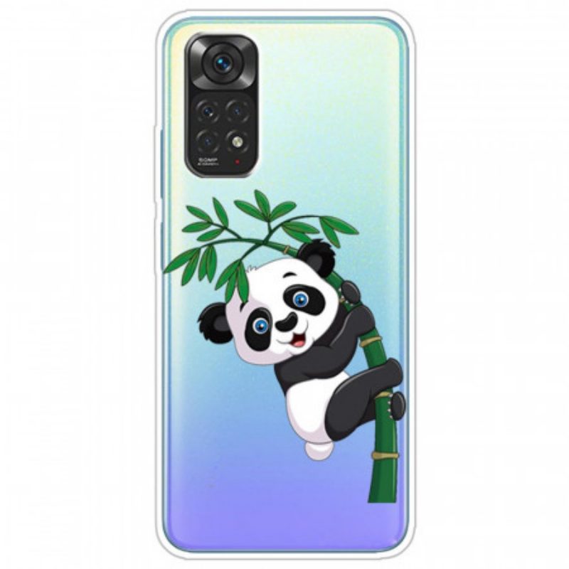 Telefoonhoesje voor Xiaomi Redmi Note 11 Pro / 11 Pro 5G Panda Op Bamboe