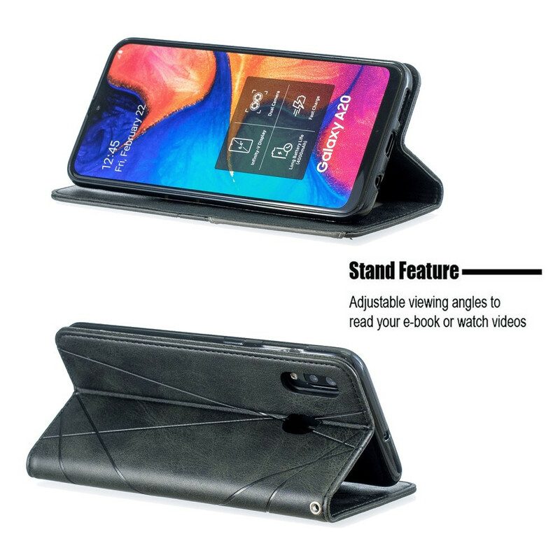 Bescherming Hoesje voor Samsung Galaxy A30 Folio-hoesje Artistieke Stijl