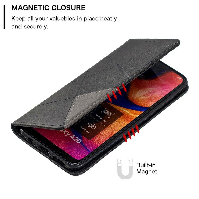 Bescherming Hoesje voor Samsung Galaxy A30 Folio-hoesje Artistieke Stijl