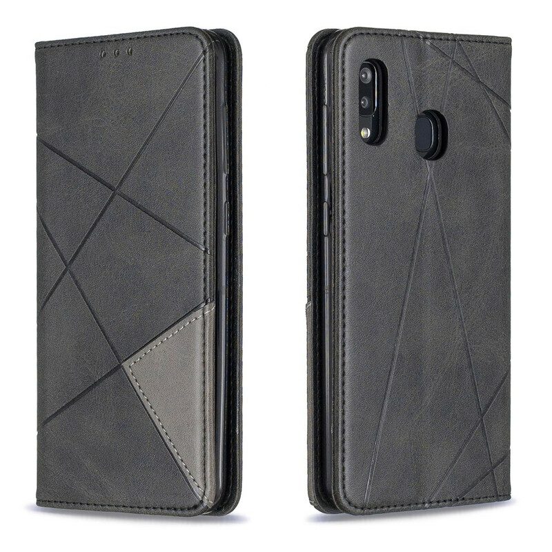 Bescherming Hoesje voor Samsung Galaxy A30 Folio-hoesje Artistieke Stijl