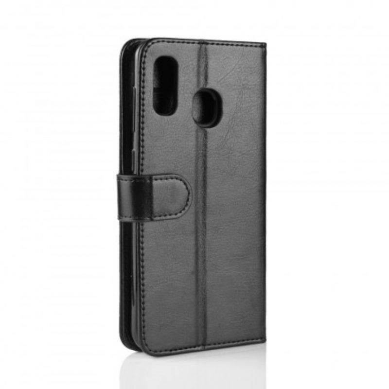 Flip Case voor Samsung Galaxy A30 Ultra Kunstleer