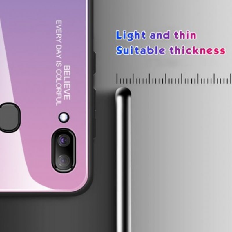 Hoesje voor Samsung Galaxy A30 Gegalvaniseerde Kleur