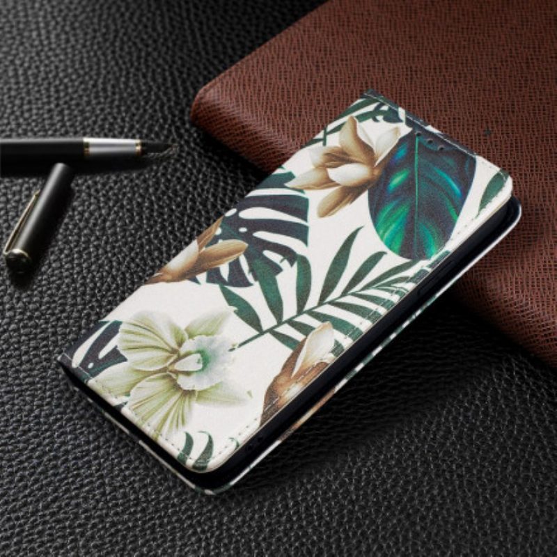 Bescherming Hoesje voor iPhone 11 Folio-hoesje Bladeren