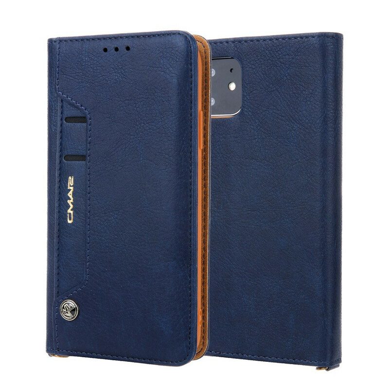 Bescherming Hoesje voor iPhone 11 Folio-hoesje Eersteklas Leerstijl