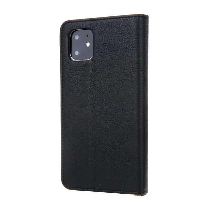 Bescherming Hoesje voor iPhone 11 Folio-hoesje Eersteklas Leerstijl