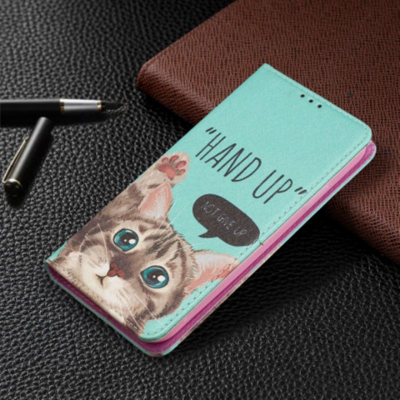 Bescherming Hoesje voor iPhone 11 Folio-hoesje Hand Omhoog