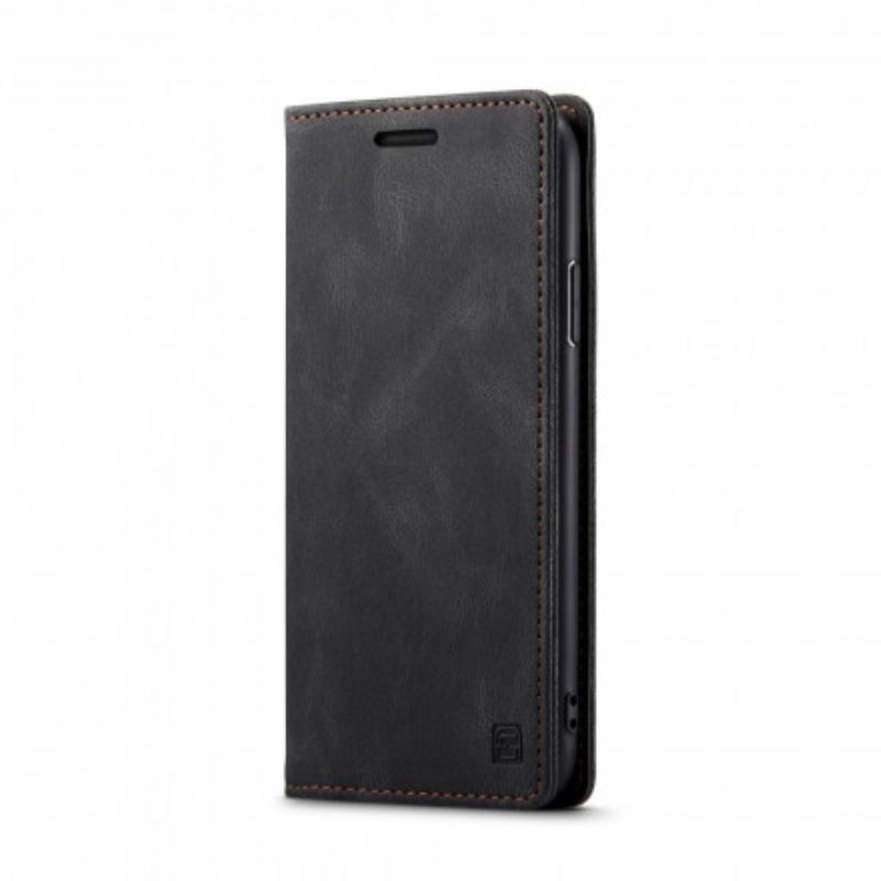 Bescherming Hoesje voor iPhone 11 Folio-hoesje Ledereffect Rfid-technologie