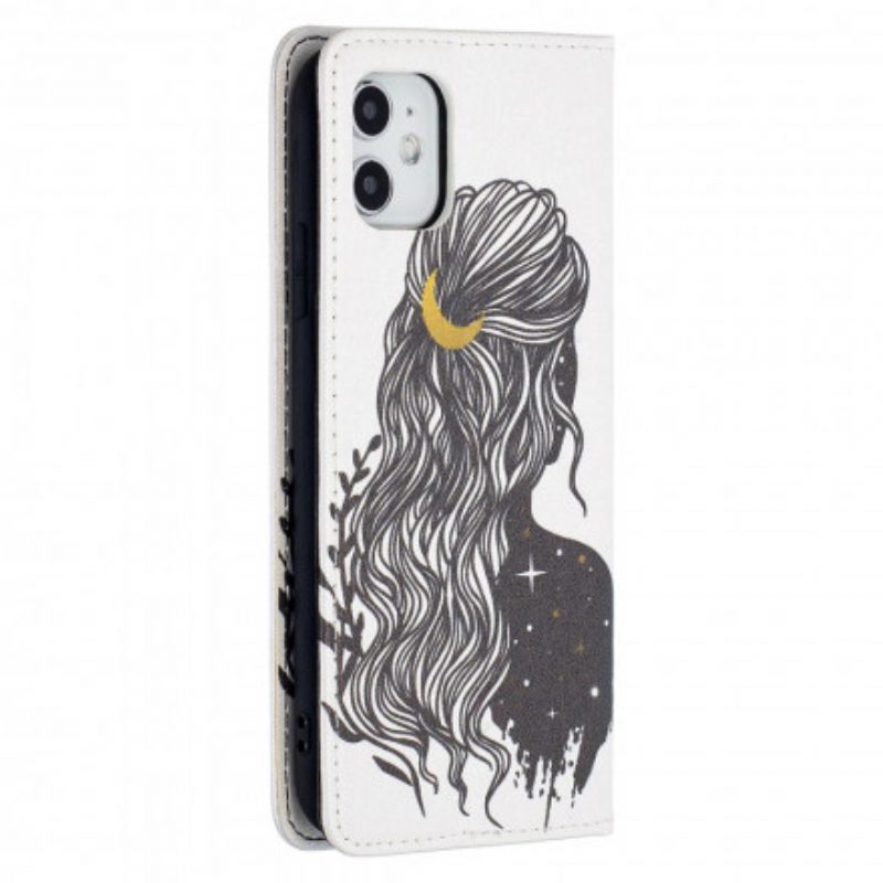 Bescherming Hoesje voor iPhone 11 Folio-hoesje Mooi Haar