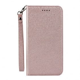 Bescherming Hoesje voor iPhone 11 Folio-hoesje Zachte Lederen Stijl Met Riem