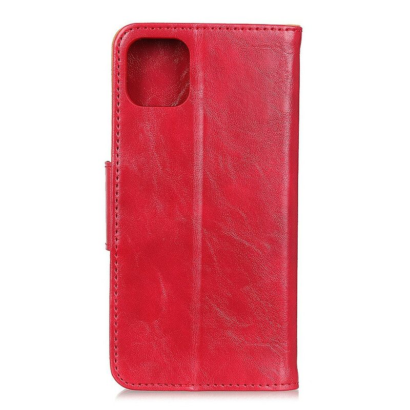 Folio-hoesje voor iPhone 11 Flip Case Dubbelzijdige Magnetische Flap