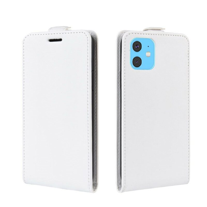 Folio-hoesje voor iPhone 11 Flip Case Retro Opvouwbaar