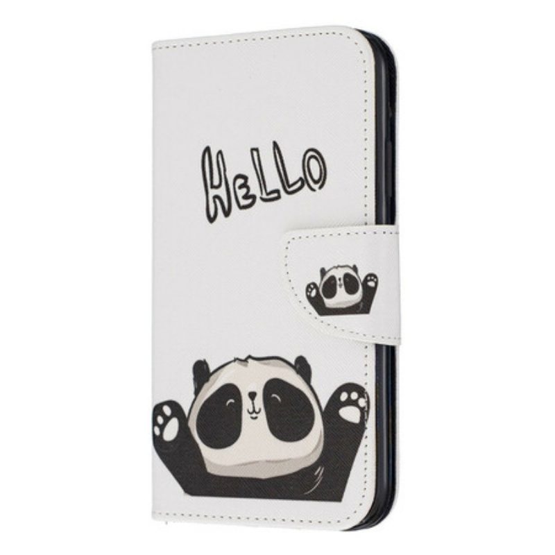 Folio-hoesje voor iPhone 11 Hallo Panda