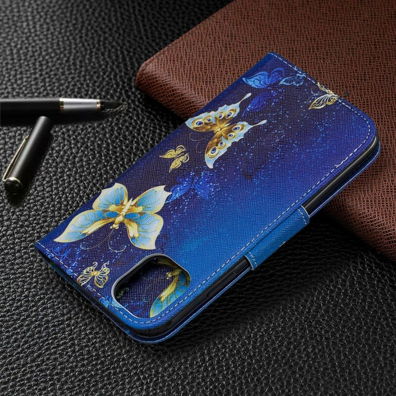 Folio-hoesje voor iPhone 11 Ongelooflijke Vlinders