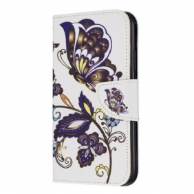 Folio-hoesje voor iPhone 11 Vlinders Tatoeage