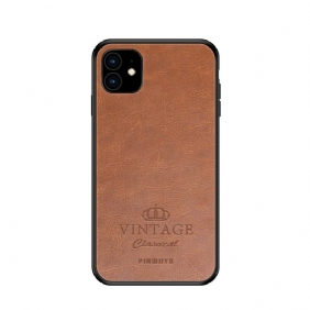 Hoesje voor iPhone 11 Eervolle Vintage Pinwuyo