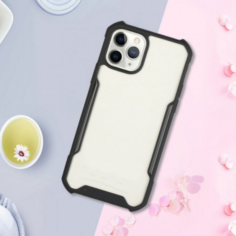 Hoesje voor iPhone 11 Hybride Gekleurde Randen