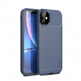 Hoesje voor iPhone 11 Ipaky-koolstofvezel