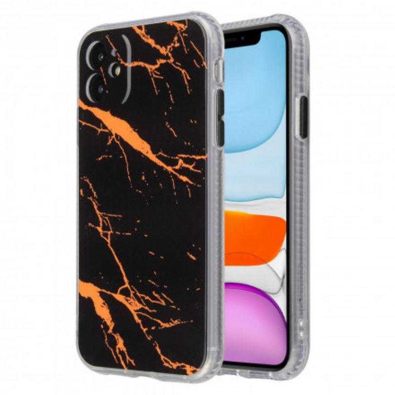 Hoesje voor iPhone 11 Marmeren Stijl