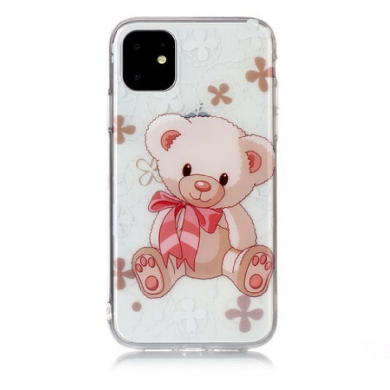 Hoesje voor iPhone 11 Mooie Beer