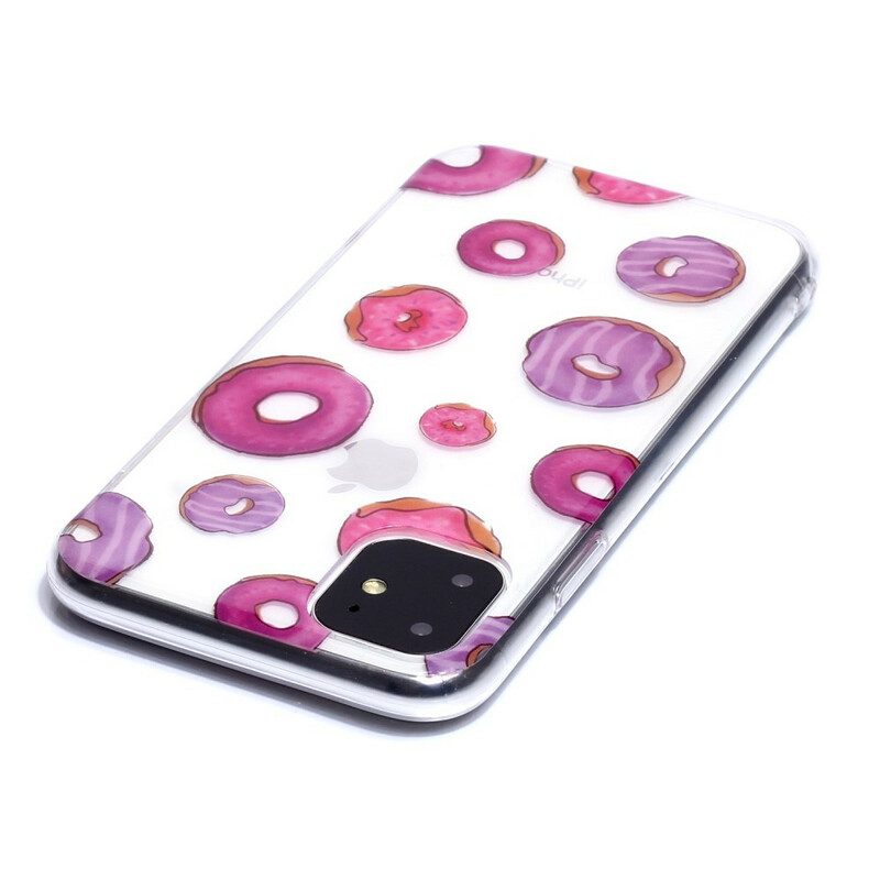 Hoesje voor iPhone 11 Naadloze Donutventilator