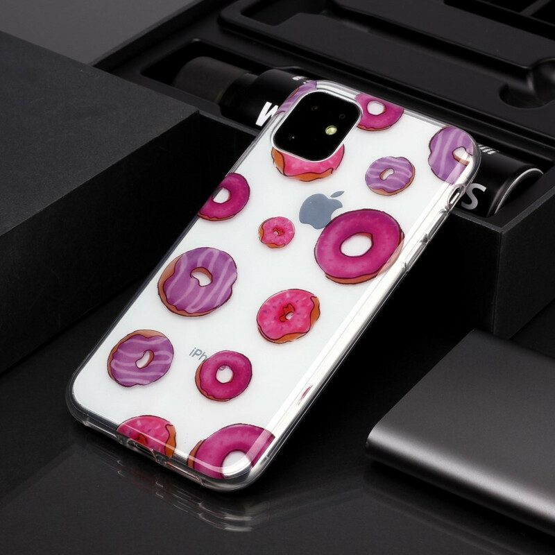 Hoesje voor iPhone 11 Naadloze Donutventilator