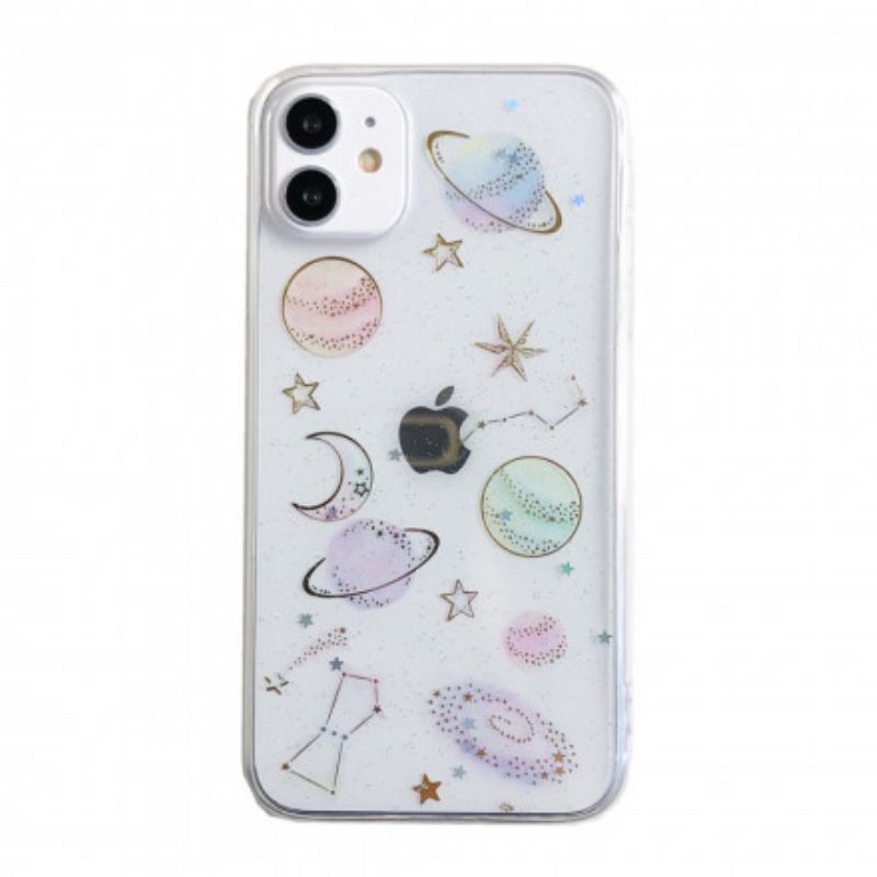 Hoesje voor iPhone 11 Planeten