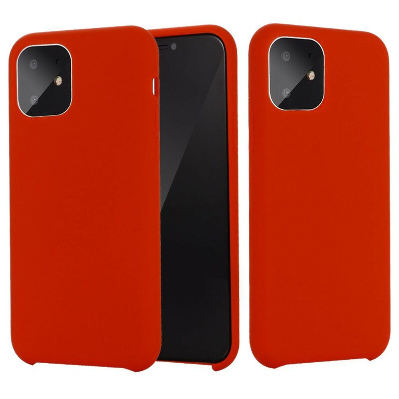 Hoesje voor iPhone 11 Vloeibaar Silicium