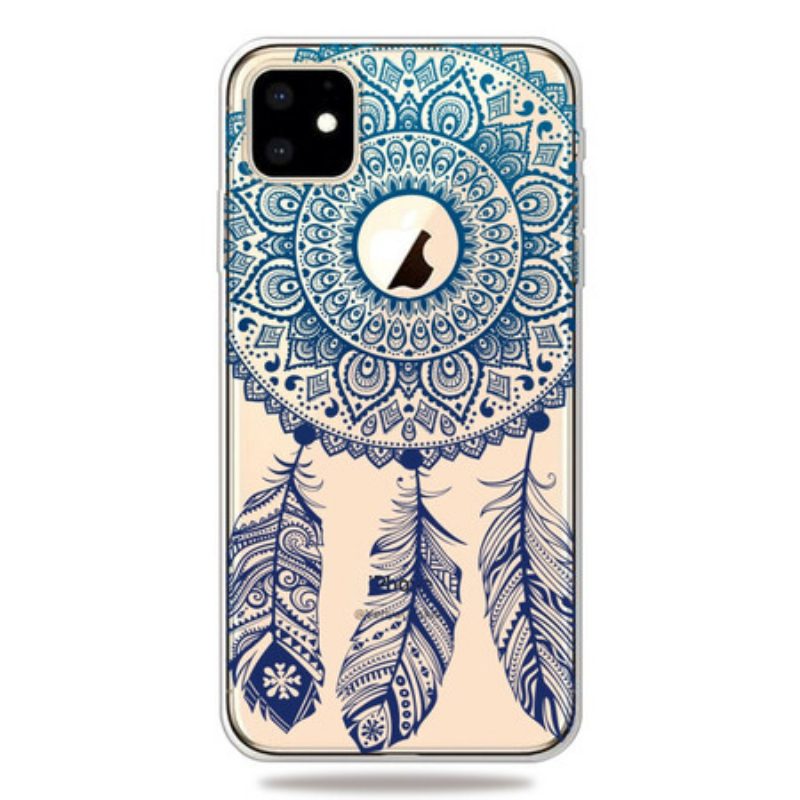 Telefoonhoesje voor iPhone 11 Enkelbloemige Mandala