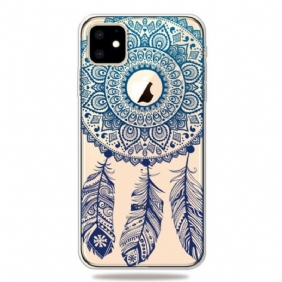 Telefoonhoesje voor iPhone 11 Enkelbloemige Mandala