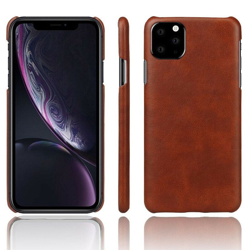 Telefoonhoesje voor iPhone 11 Leren Styling