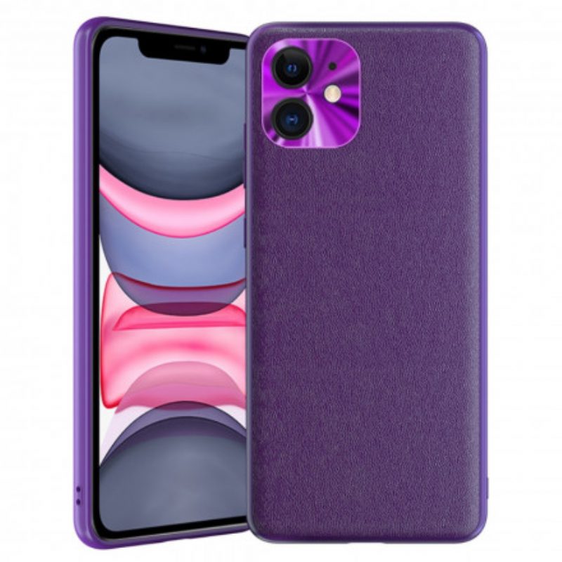 Telefoonhoesje voor iPhone 11 Stijl Leer Kleur