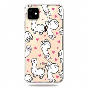 Telefoonhoesje voor iPhone 11 Top Lama's