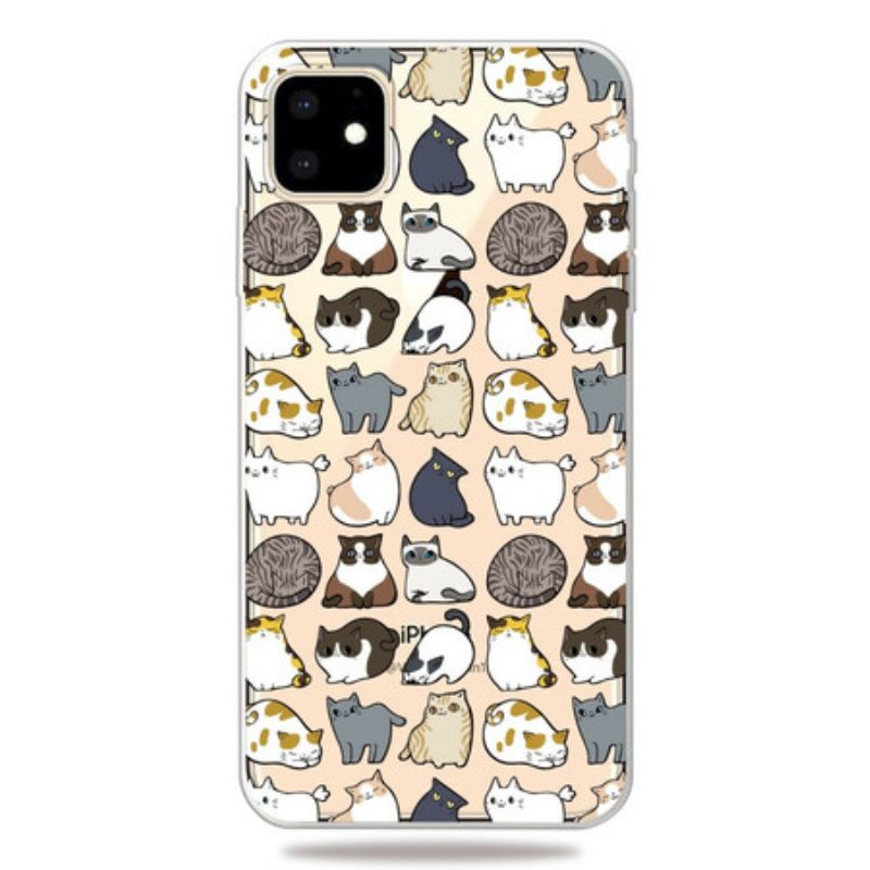 Telefoonhoesje voor iPhone 11 Topkatten