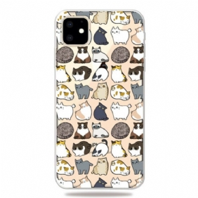 Telefoonhoesje voor iPhone 11 Topkatten