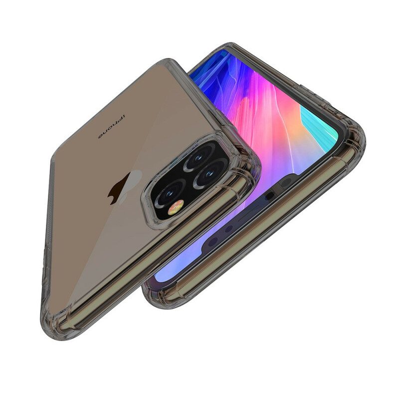 Telefoonhoesje voor iPhone 11 Transparante Leeu Kussenbeschermer