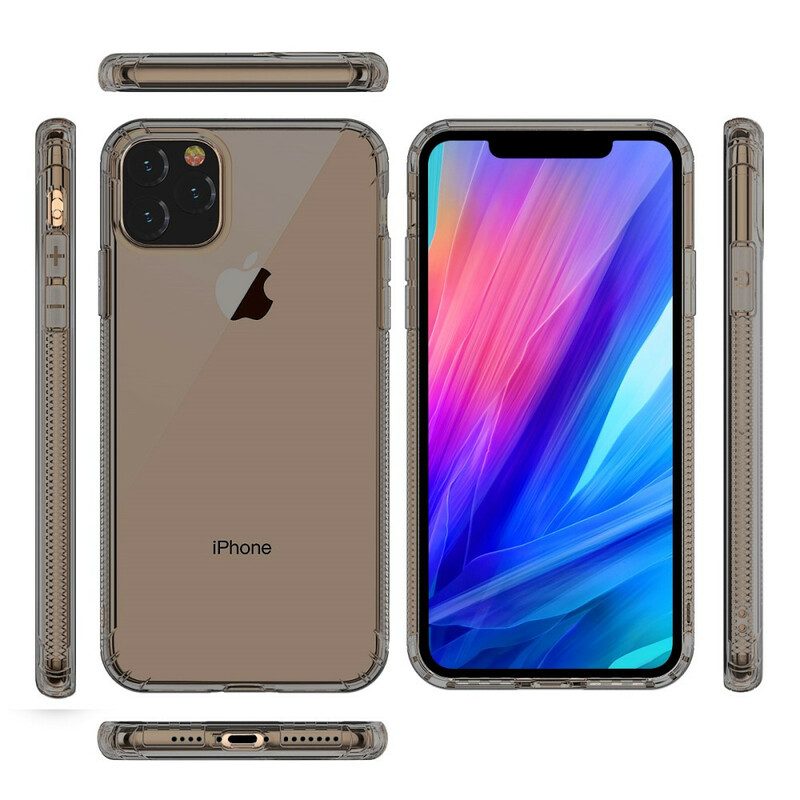 Telefoonhoesje voor iPhone 11 Transparante Leeu Kussenbeschermer