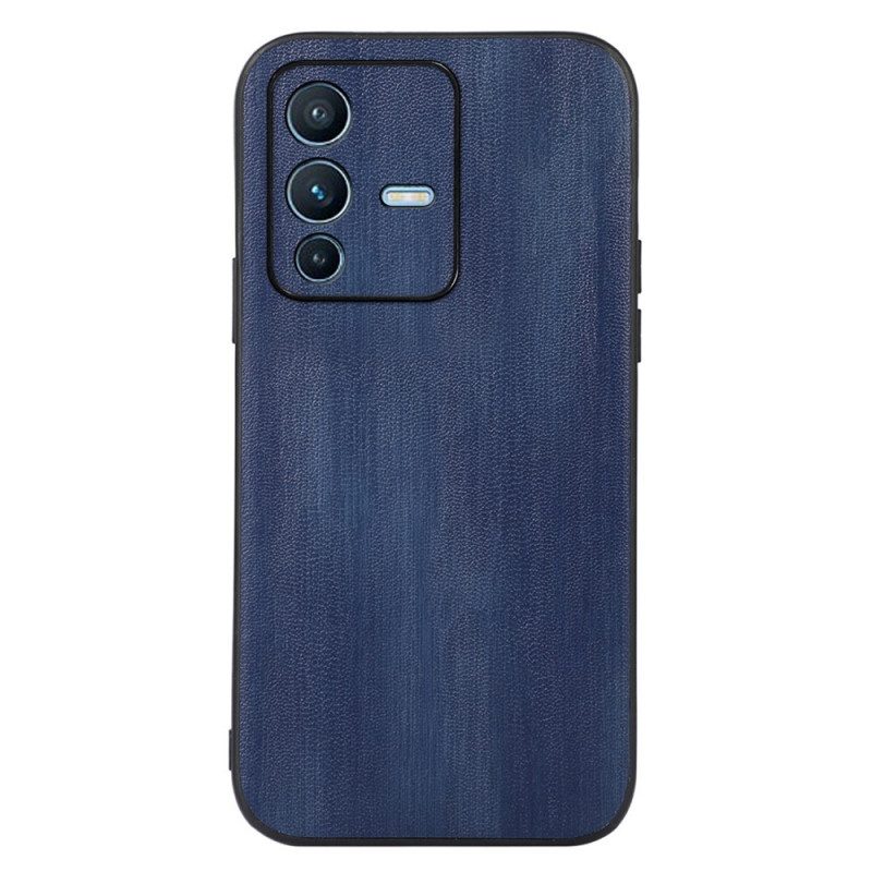 Hoesje voor Vivo V23 5G Leer-effect