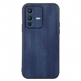 Hoesje voor Vivo V23 5G Leer-effect