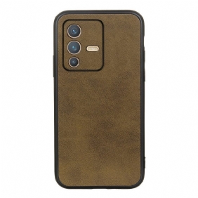 Hoesje voor Vivo V23 5G Stijl Leer