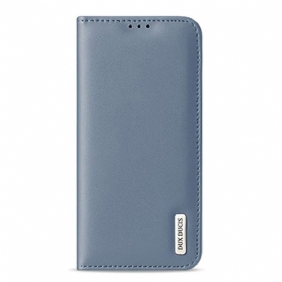 Bescherming Hoesje voor Samsung Galaxy S22 Ultra 5G Folio-hoesje Rfid Dux Ducis