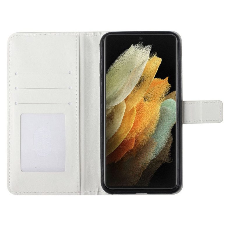 Folio-hoesje voor Samsung Galaxy S22 Ultra 5G Magische Fee